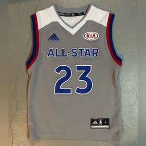 Adidas LeBron James NBA All Star Basketball Jersey Sz Youth S Small